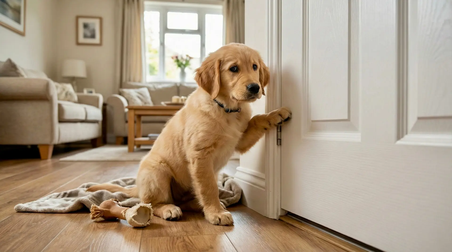 Dog behaviour training Bangalore, helping dogs with separation anxiety at home