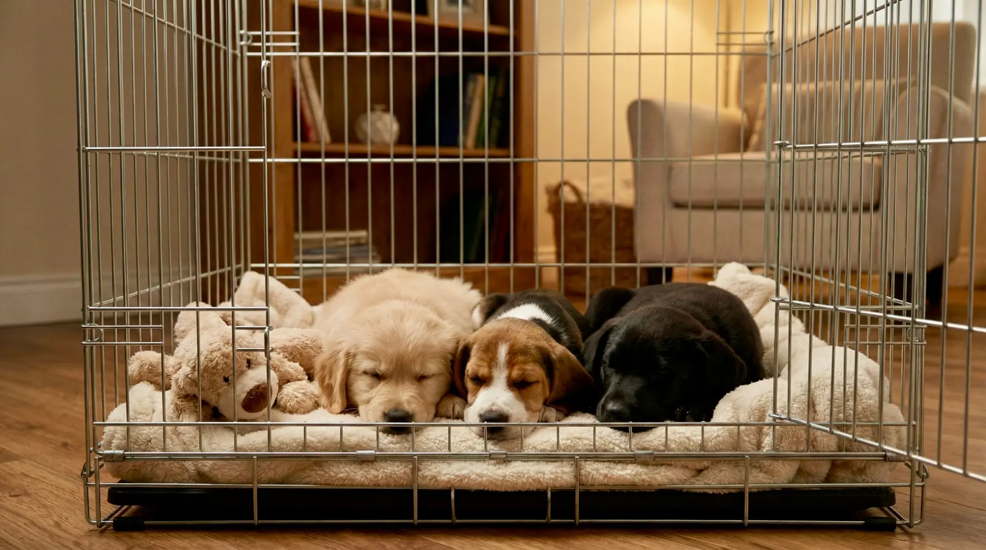 Puppy boarding in Bangalore, safe home environment for young puppies